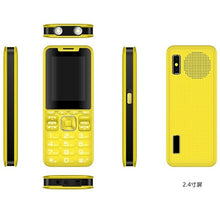 Load image into Gallery viewer, Mafam Music Mobile Phone Big Speaker Sound Quad 4 Sim 4 Standby Magic Voice Changer Power Bank 2.4 Display Dual Flashlight