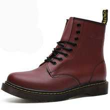 Load image into Gallery viewer, 39-46 men boots brand 2019 fashion comfortable boots leather #NX1460