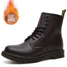 Load image into Gallery viewer, 39-46 men boots brand 2019 fashion comfortable boots leather #NX1460