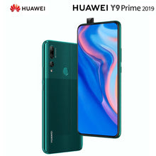 Load image into Gallery viewer, Original HUAWEI Y9 primer teléfono móvil 4G RAM 128GB ROM teléfono inteligente Kirin710 6,59 pulgadas de pantalla de soporte para teléfono móvil Google pagar