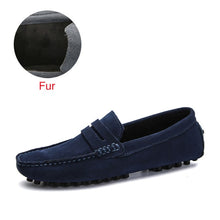 Load image into Gallery viewer, DEKABR Brand Fashion Summer Style Soft Moccasins Men Loafers High Quality Genuine Leather Shoes Men Flats Gommino Driving Shoes