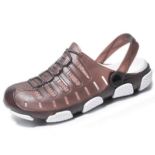 Load image into Gallery viewer, New Summer Fashion Sneakers Men Shoes Outdoor Slippers Fashion Beach Sandals Jelly Breathable Flip Flops Hollow Casual Footwear