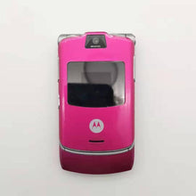 Load image into Gallery viewer, Original Motorola Razr V3 100% Good Quality mobile phone one year warranty refurbished Free shipping