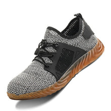Load image into Gallery viewer, Manlegu Air Mesh Steel Toe Work Shoes Breathable Working Shoes Man Safety Lightweight Puncture-Proof Safety Boots Dropshipping