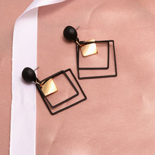 Load image into Gallery viewer, X&P New Fashion Round Dangle Drop Korean Earrings For Women Geometric Round Heart Gold Earring Wedding 2020 kolczyki Jewelry