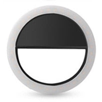 Load image into Gallery viewer, Selfie Ring Mobile Phone Clip Lens Light Lamp Litwod Led Bulbs Emergency Dry Battery For Photo Camera Well Smartphone Beauty