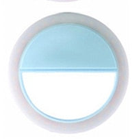 Load image into Gallery viewer, Selfie Ring Mobile Phone Clip Lens Light Lamp Litwod Led Bulbs Emergency Dry Battery For Photo Camera Well Smartphone Beauty