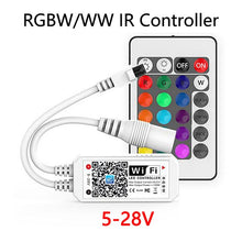 Load image into Gallery viewer, DC5V 12V 24V RGB Led Wifi Controller RGBW RGBWW Bluetooth WiFi LED controller For 5050 2835 WS2811 WS2812B led strip Magic Home