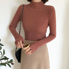 Load image into Gallery viewer, 2020 New Casual Loose Long Sleeve Single Row Button Sweater Sweater Cardigan Women Knitwear V Neck Women's Clothing Cardigan