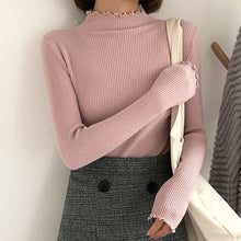 Load image into Gallery viewer, 2020 New Casual Loose Long Sleeve Single Row Button Sweater Sweater Cardigan Women Knitwear V Neck Women's Clothing Cardigan
