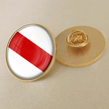 Load image into Gallery viewer, Coat of Arms of Belarus Historical Flag Brooch/Badges/Lapel Pins