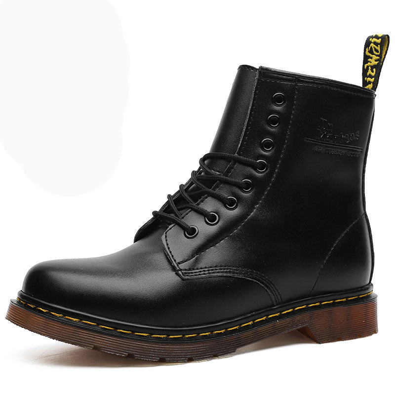 39-46 men boots brand 2019 fashion comfortable boots leather #NX1460