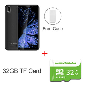 LEAGOO Z10 Android Mobile Phone 5.0" 18:9 Display 1GB RAM 8GB ROM MT6580M Quad Core 2000mAh 5MP Camera 3G Smartphone