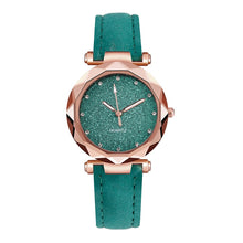 Load image into Gallery viewer, Dropshipping Women Romantic Starry Sky Wrist Watch Leather Rhinestone Designer Ladies Clock Simple Dress Gfit Montre Femme D30
