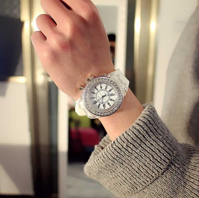 Flash Luminous Watch Led light Personality trends students lovers jellies woman men's watches light WristWatch