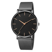 Load image into Gallery viewer, 2019 Ultra-thin Rose Gold Watch Minimalist Mesh Women Watch montre femme  Watches Zegarek Damski Watch  Relojes Para Mujer Reloj
