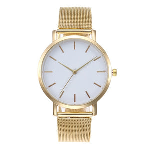 2019 Ultra-thin Rose Gold Watch Minimalist Mesh Women Watch montre femme  Watches Zegarek Damski Watch  Relojes Para Mujer Reloj