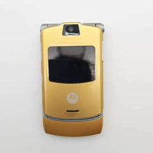 Load image into Gallery viewer, Original Motorola Razr V3 100% Good Quality mobile phone one year warranty refurbished Free shipping
