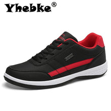 Load image into Gallery viewer, Yhebke Fashion Men Sneakers for Men Casual Shoes Breathable Lace up Mens Casual Shoes Spring Leather Shoes Men chaussure homme
