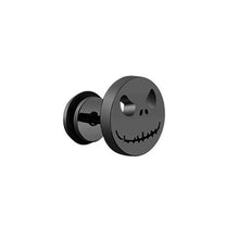 Load image into Gallery viewer, 1 pair Punk Black Multiple Styles Stainless/Titanium Steel Stud Earrings For Men and Women Gothic Street Pop Hip Hop Ear Jewelry
