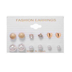 Tassel Acrylic Earrings For Women Bohemian Earrings Set Big Geometric Drop Earring 2020 Pearl Earrings Set DIY Fashion Jewelry