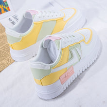 Load image into Gallery viewer, 2020 Summer Women Sneakers White Tennis Women Shoes Canvas Slip on Female Row Shoes Platform Flats Casual Ladies Vulcanize Shoes
