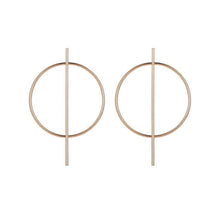 Load image into Gallery viewer, Fashion Statement Earrings 2019 Big Geometric Round Earrings For Women Hanging Dangle Earrings Drop Earing Modern Female Jewelry
