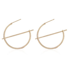 Load image into Gallery viewer, Fashion Statement Earrings 2019 Big Geometric Round Earrings For Women Hanging Dangle Earrings Drop Earing Modern Female Jewelry
