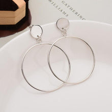 Load image into Gallery viewer, Fashion Statement Earrings 2019 Big Geometric Round Earrings For Women Hanging Dangle Earrings Drop Earing Modern Female Jewelry
