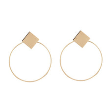 Load image into Gallery viewer, Fashion Statement Earrings 2019 Big Geometric Round Earrings For Women Hanging Dangle Earrings Drop Earing Modern Female Jewelry
