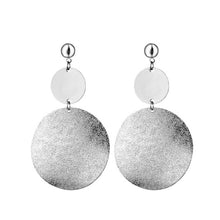 Load image into Gallery viewer, Fashion Statement Earrings 2019 Big Geometric Round Earrings For Women Hanging Dangle Earrings Drop Earing Modern Female Jewelry
