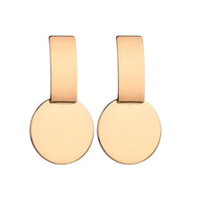 Load image into Gallery viewer, Fashion Statement Earrings 2019 Big Geometric Round Earrings For Women Hanging Dangle Earrings Drop Earing Modern Female Jewelry
