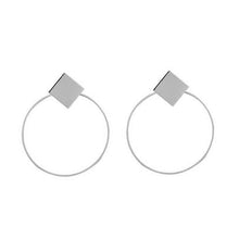 Load image into Gallery viewer, Fashion Statement Earrings 2019 Big Geometric Round Earrings For Women Hanging Dangle Earrings Drop Earing Modern Female Jewelry
