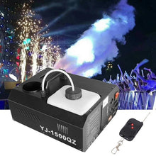 Load image into Gallery viewer, Honhill Fog Smoke Machine DMX512 1500W Wireless Fogger Machine With Remote Control Upspray Fogger Stage Disco Fogger
