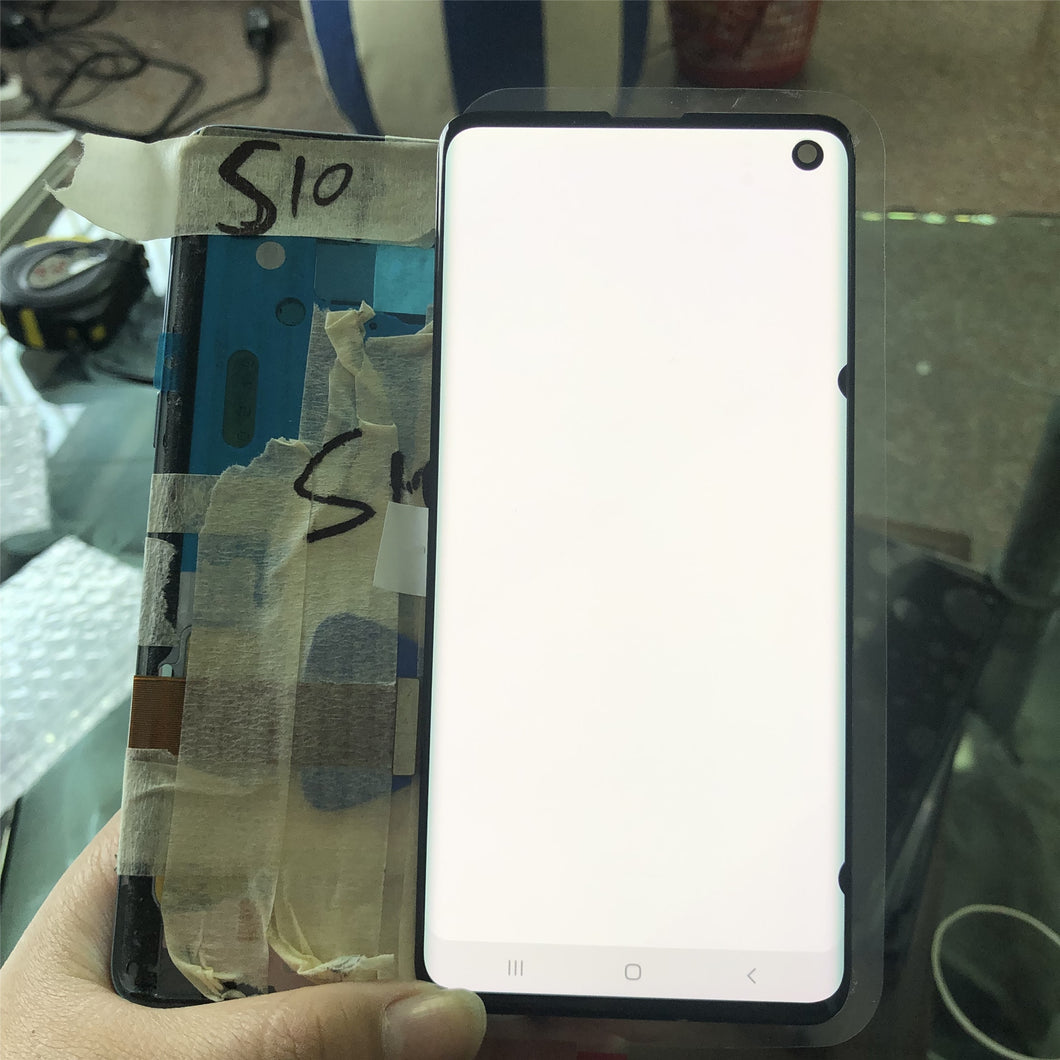 100% ORIGINAL LCD Display for SAMSUNG Galaxy S10e S10 Lcd G9730 S10+ Plus G9750 Touch Screen Digitizer Assembly with black dot