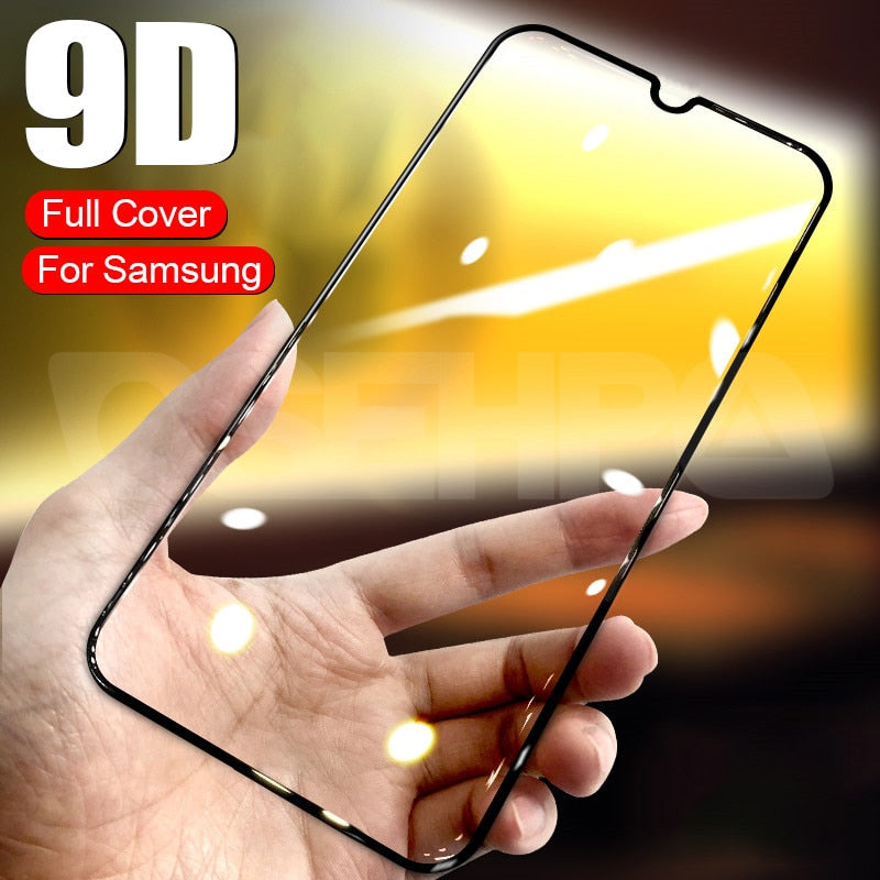 9D Tempered Glass For Samsung Galaxy A10 A30 A50 A70 Screen Protector Samsung A20E A10S A20S A30S A40S A50S A70S M10S M30S Glass