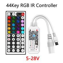 Load image into Gallery viewer, DC5V 12V 24V RGB Led Wifi Controller RGBW RGBWW Bluetooth WiFi LED controller For 5050 2835 WS2811 WS2812B led strip Magic Home
