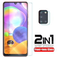 Load image into Gallery viewer, 2-in-1 camera lens glass for samsung a31 a 31 screen protector for samsung galaxy a31 2020 sm-a315f/ds 6.4&quot; protective glas film
