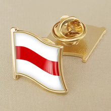 Load image into Gallery viewer, Coat of Arms of Belarus Historical Flag Brooch/Badges/Lapel Pins
