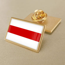 Load image into Gallery viewer, Coat of Arms of Belarus Historical Flag Brooch/Badges/Lapel Pins
