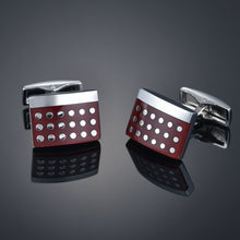 Load image into Gallery viewer, French shirt cufflink for mens Brand designer Cuffs link Button male Gold High Quality Luxury Wedding
