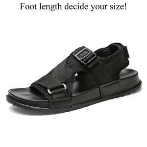 Men Sandals Gladiators Casual Roman Shoes Outside Breathable Mens Sandals Summer Comfortable Light Sandalias Hombre Plus Size 50